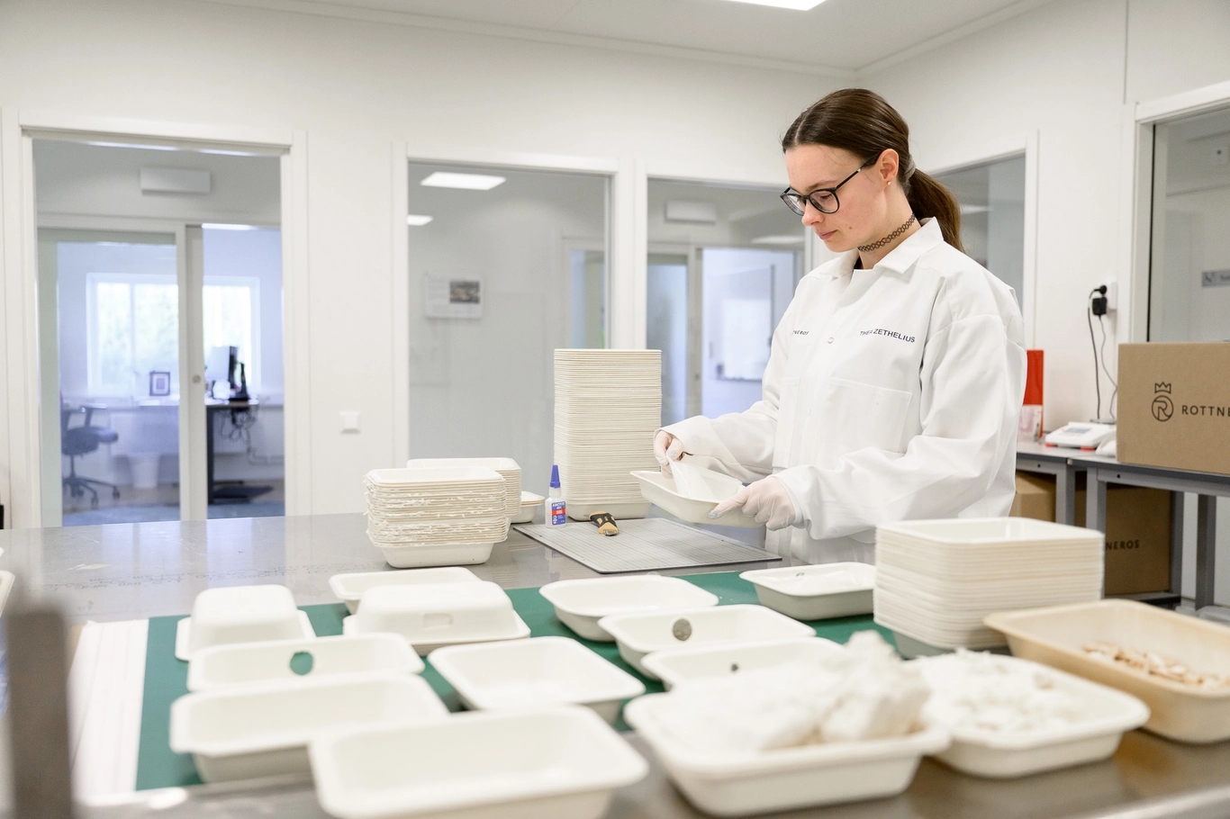 Product development from molded pulp