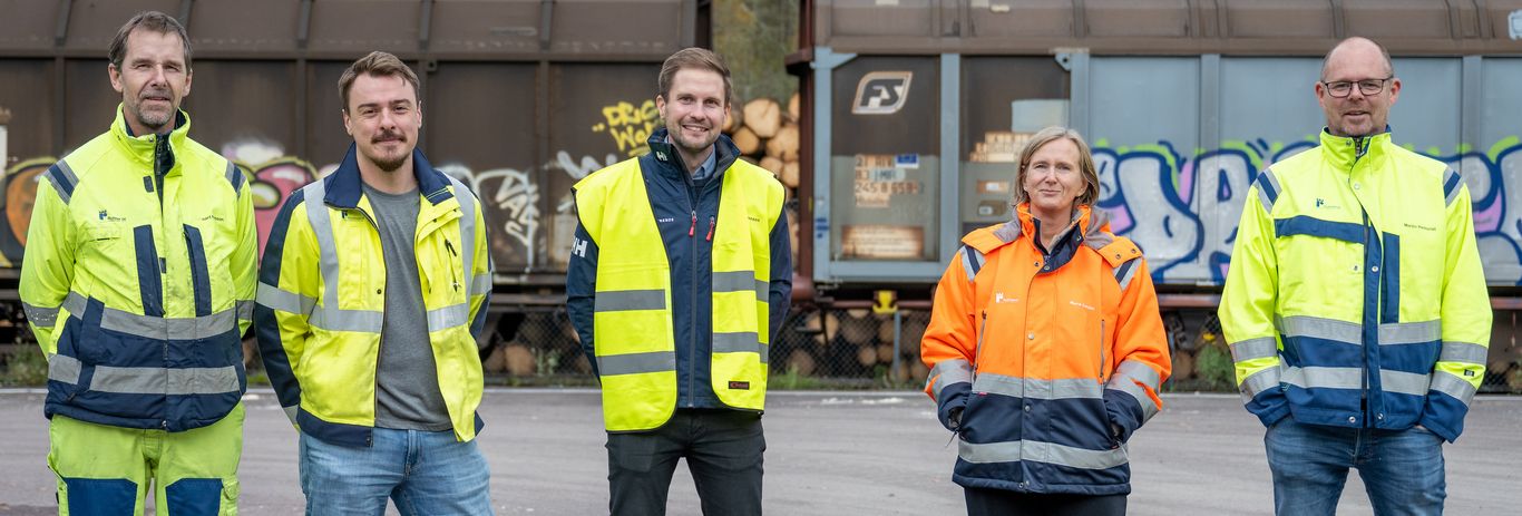 Personal på kundtjänst och logistik i Rottneros